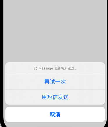 诏安apple维修iPhone上无法正常发送iMessage信息