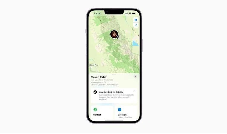 诏安苹果14维修分享iPhone14系列中 FindMy功能通过卫星分享位置方法教程 